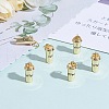Mother's Day 10Pcs Brass Pendants KK-SZ0006-19-3