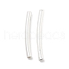 Brass Curved Tube Beads KK-B120-04F-S-1