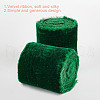 5 Yards Polyester Frayed Ribbon OCOR-WH0082-226B-05-5