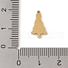 Christmas Theme Ion Plating(IP) 304 Stainless Steel Enamel Charms STAS-Z083-08G-04-3