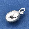 S925 Sterling Silver Pendants STER-Q006-02S-2