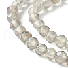 Natural Agate Round Beads Strand X-G-L084-4mm-08-4