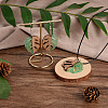 Kissitty 20Pcs 10 Style Transparent Resin & Walnut Wood Pendants RESI-KS0001-08-7
