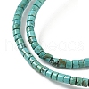 Dyed Natural Magnesite Beads Strands G-M448-C01-01-4
