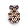 MIYUKI & TOHO Handmade Japanese Seed Beads Pendants SEED-A027-B01-2