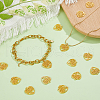 DICOSMETIC 80Pcs Alloy Pendants FIND-DC0006-10G-5