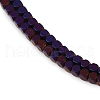 Electroplate Non-magnetic Synthetic Hematite Beads Strands G-I175-09E-2