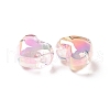 Transparent Acrylic Beads TACR-G044-01F-3
