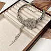Alloy Rhinestone Choker Necklaces FS-WGB9586-01-4