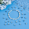 Unicraftale 50Pcs 304 Stainless Steel European Beads FIND-UN0061-09-5