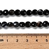 Natural Banded Agate(Dyed & Heated) Beads Strands G-C179-A6mm-21-5