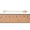 Rack Plating Brass Ends with Chain and Lobster Claw Clasps KK-F873-05LG-3