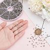 WADORN 2850pcs 7 Styles Stainless Steel Four Claw Nail FIND-WR0011-63-5