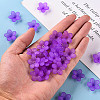 Frosted Acrylic Bead Caps X-MACR-S371-08A-747-5