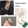 CHGCRAFT 480Pcs 4 Colors Alloy Round Rings FIND-CA0001-98-5