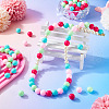 Opaque Acrylic Beads OACR-TAC0014-06F-7