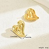 Stylish Heart Stainless Steel Stud Earrings LD8214-2-4