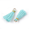Polycotton(Polyester Cotton) Tassel Pendant Decorations FIND-S281-14-2