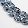 Crystal Glass Oval Beads X-GLAA-F017-A01-1