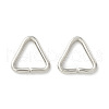 Non-Tarnish 201 Stainless Steel Triangle Linking Ring STAS-M294-01P-03-2