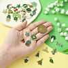 30Pcs 30 Styles Alloy Enamel Pendants ENAM-YW0004-14-5
