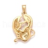 Ion Plating(IP) 304 Stainless Steel Pendants X-STAS-D165-14G-08-2
