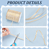 Polyester Ribbons SRIB-WH0011-219A-01-4