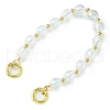 Acrylic & CCB Plastic Beaded Bag Straps HJEW-JM01083-03-1