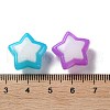 Two Tone Opaque Acrylic Beads SACR-I005-04A-3