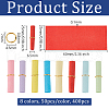 Olycraft 400Pcs 8 Colors Mini Wishing Bottle Paper AJEW-OC0005-10-2