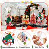 40Pcs 4 Styles  Christmas Theme OPP Self-adhesive Cookie & Snacks Package Bags CON-TAC0010-90A-5