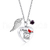 Heart with Wing Urn Ashes Pendant Necklace PW-WG4984E-02-1