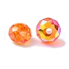 AB Color Plated Glass Beads EGLA-P059-03A-AB02-2