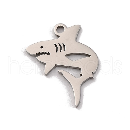 Non-Tarnish 201 Stainless Steel Pendants STAS-U016-08P-02-1