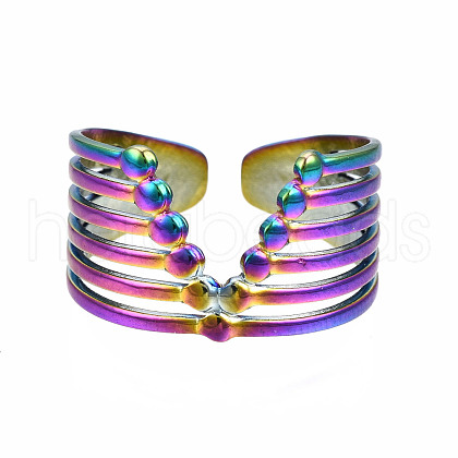 V Shape Cuff Rings RJEW-N038-035-1