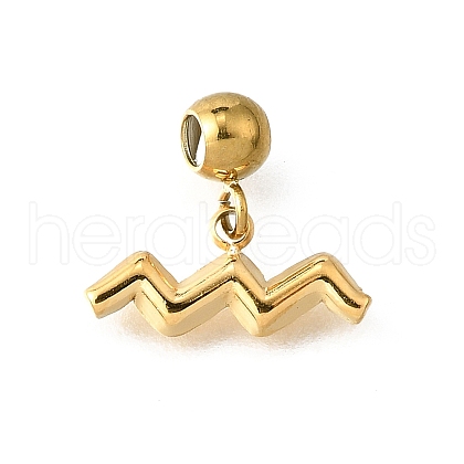 304 Stainless Steel Pendants STAS-H202-01G-07-1
