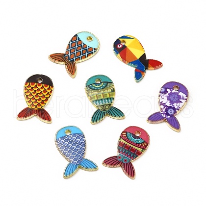 Rack Plating Alloy Pendants FIND-H043-05LG-1