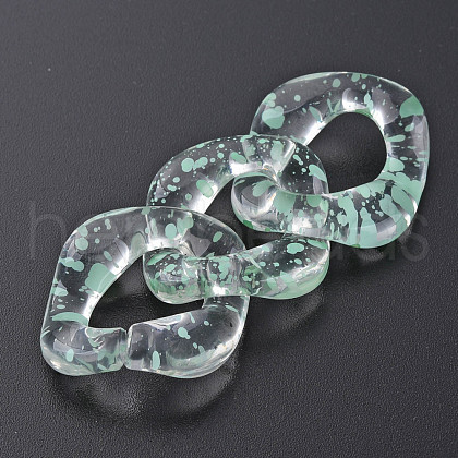 Transparent Acrylic Linking Rings OACR-N009-016A-11-1