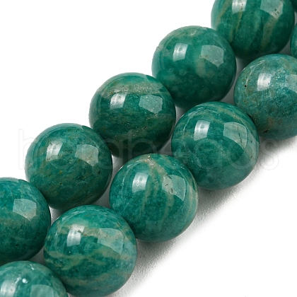 Natural Amazonite Beads Strands G-P503-8MM-10-1