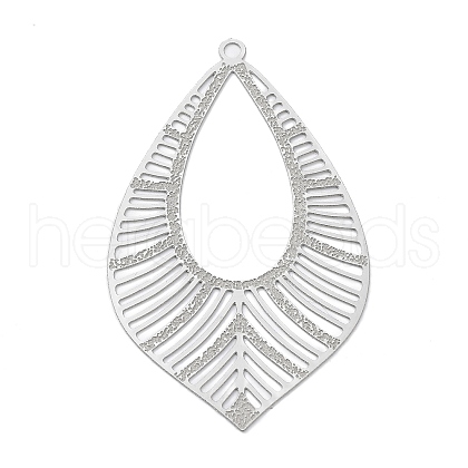 Non-Tarnish 304 Stainless Steel Big Pendants STAS-K257-35P-1