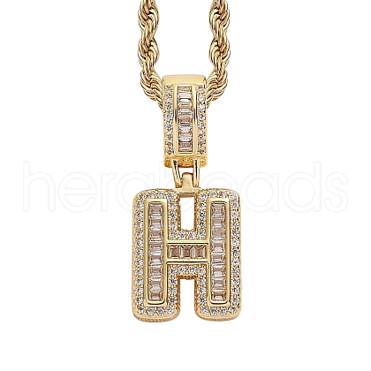 Brass Micro Pave Cubic Zirconia Pendants PW-WG3207D-15-1