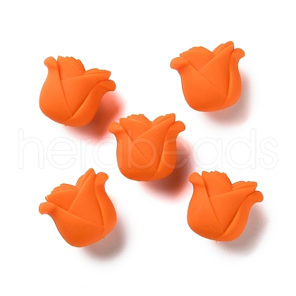 Rose Shape Silicone Beads SIL-S011-02C-1
