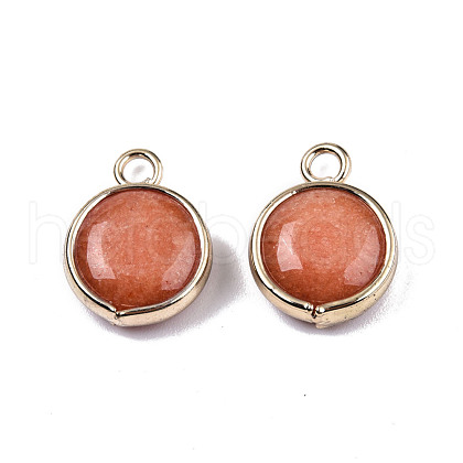 Natural White Jade Pendants G-N326-143-1