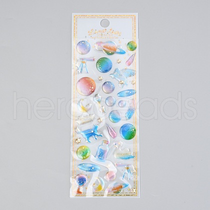 Epoxy Resin Sticker DIY-B009-01B-1