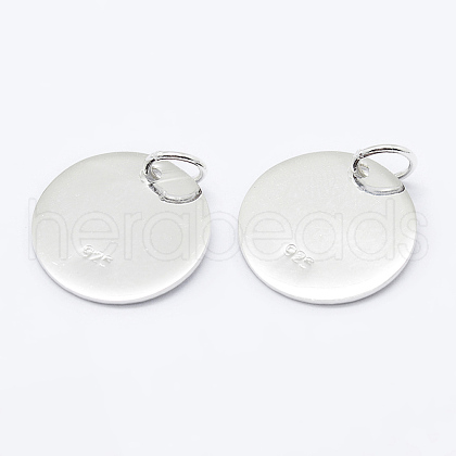 925 Sterling Silver Pendants STER-K167-006D-S-1
