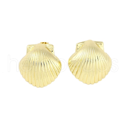 Brass Earring for Women EJEW-M259-02A-G-1