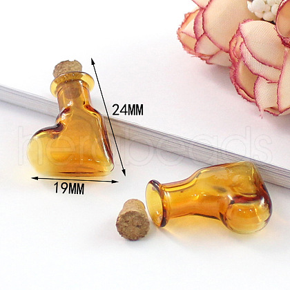 Miniature Glass Bottles MIMO-PW0001-035J-1