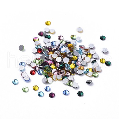 Glass Rhinestone Flat Back Cabochons RGLA-S002-06SS-M-1