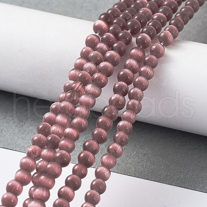 Cat Eye Beads Strands CE-F022-4mm-13-1