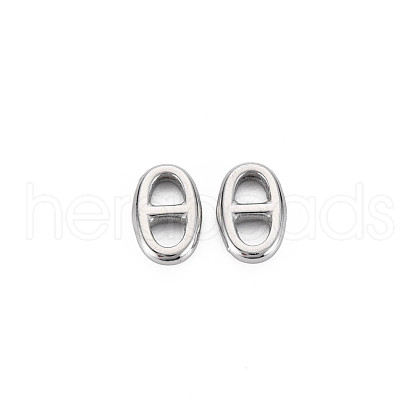 Non-Tarnish 304 Stainless Steel Connector Charms STAS-N097-168P-1